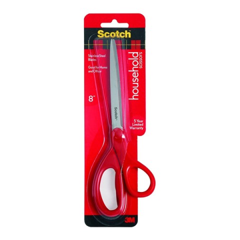 3M 1408 Scotch Household Scissor - 8 in (pc)